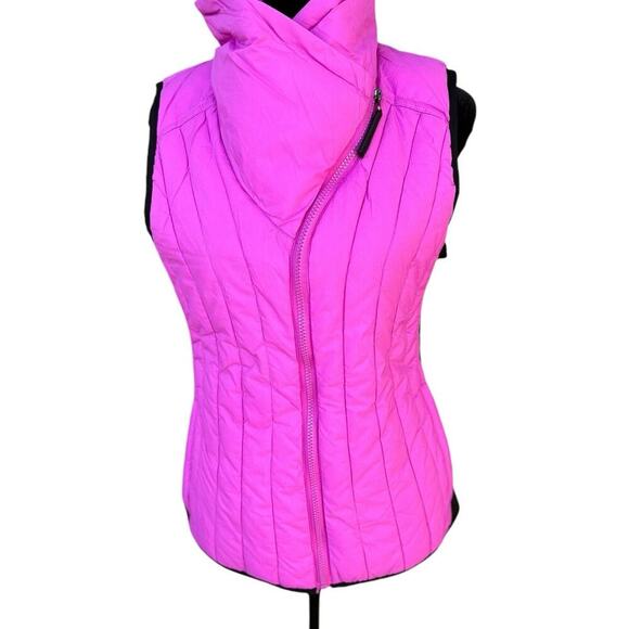 CALVIN KLEIN PERFORMANCE, pink, zip up, vest, women's size S - Picture 6 of 12